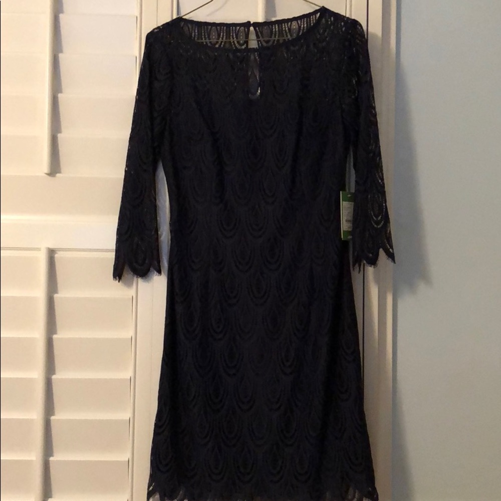 Lilly Pulitzer Two Tone Feather Lace